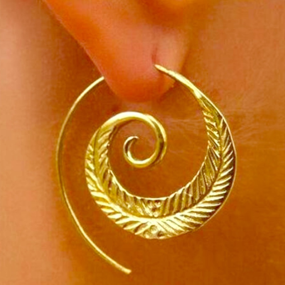 Gorgeous Spiral Earrings